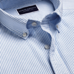 Chemise coupe standard en popeline TH Flex Blanc cassé